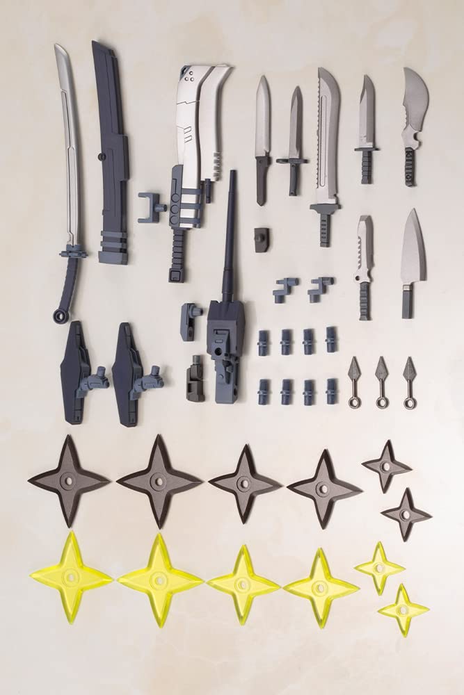 Kotobukiya Frame Arms Girl Ginrai Indigo Version Plastic Model Kit- Japan Figure Store - #1 Bring To You The Best Japanese Goods