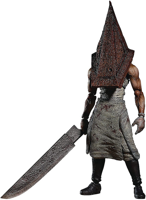 Freeing Figma Red Pyramid Thing Japanese Pvc Completed Figures Painted Model Toys