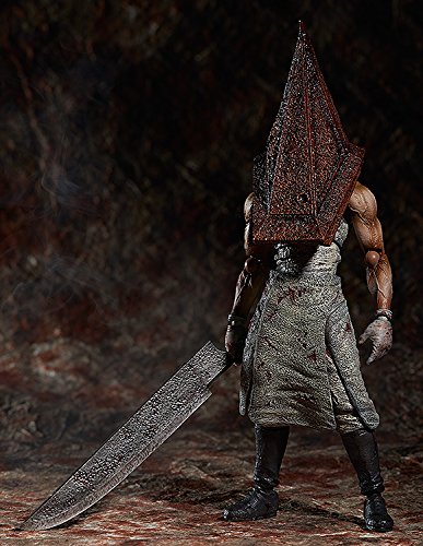 Freeing Figma Red Pyramid Thing Japanese Pvc Completed Figures Painted Model Toys