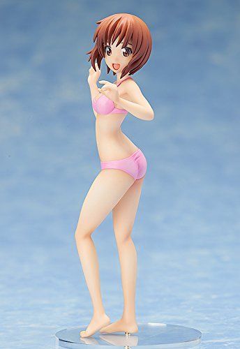Freeing Girls Und Panzer Miho Nishizumi Swimsuit Ver 1/12 Pvc Figure F/s
