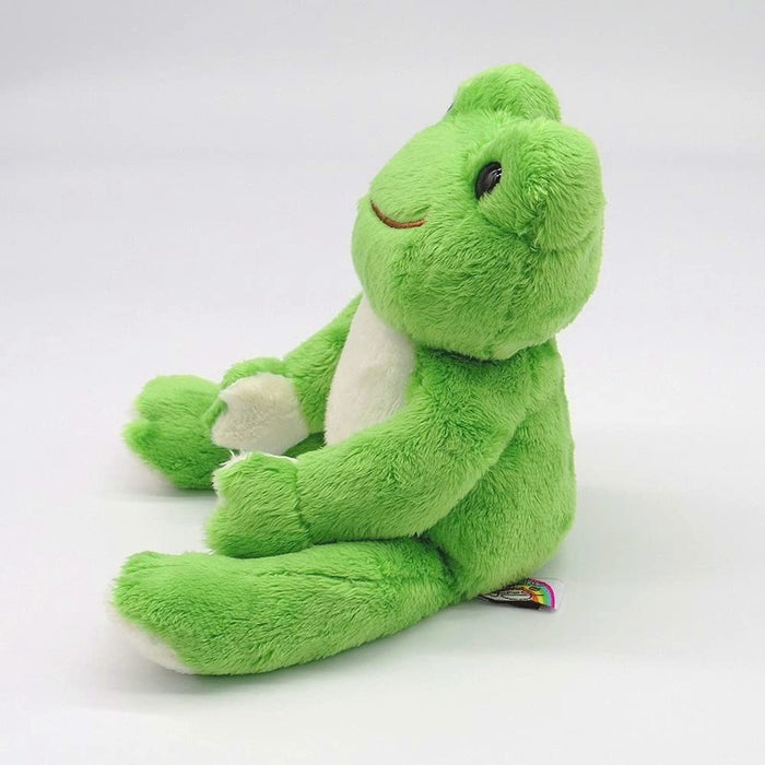 Poupée en peluche Nakajima Pickles The Frog Rainbow Bean Doll Wakaba