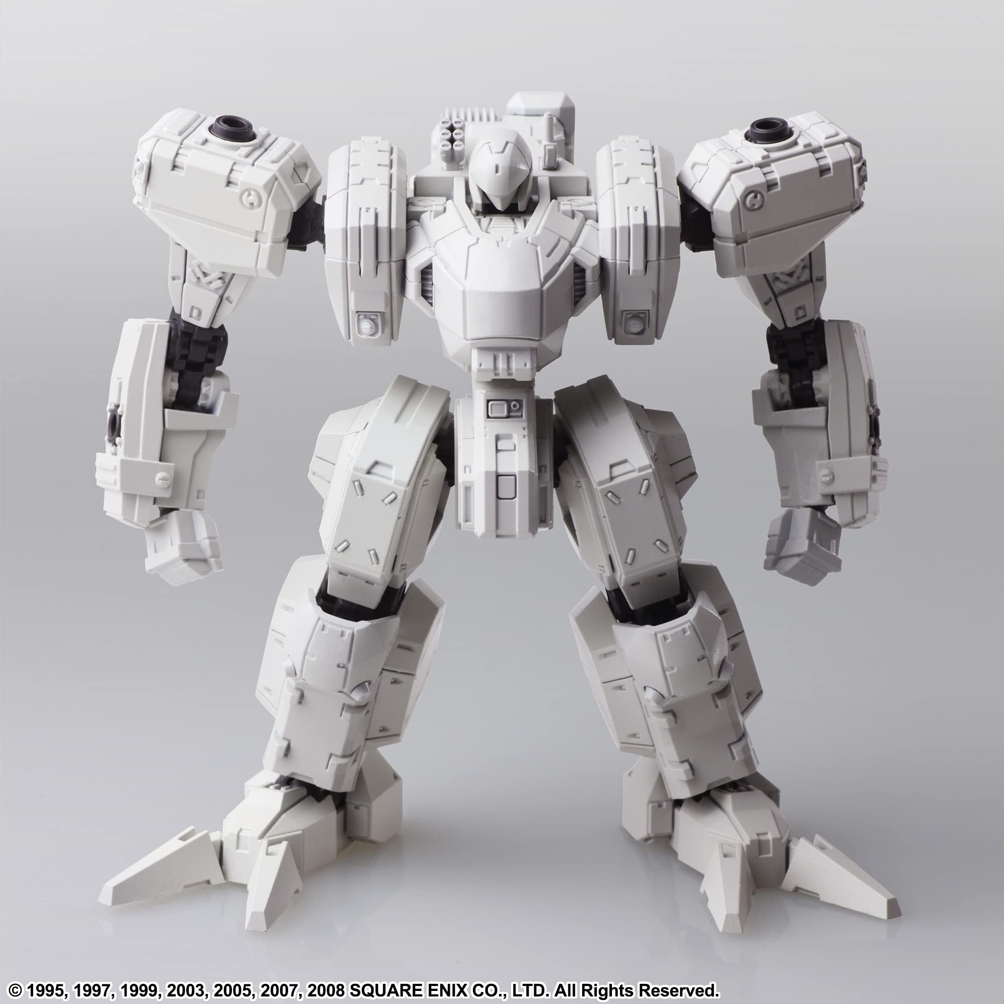Front Mission Structure Arts 1/72 Scale Plastic Model Kit Series Vol.4 Zenith Dv White Set Of 4- Japan Figure Store - #1 Bring To You The Best Japanese Goods