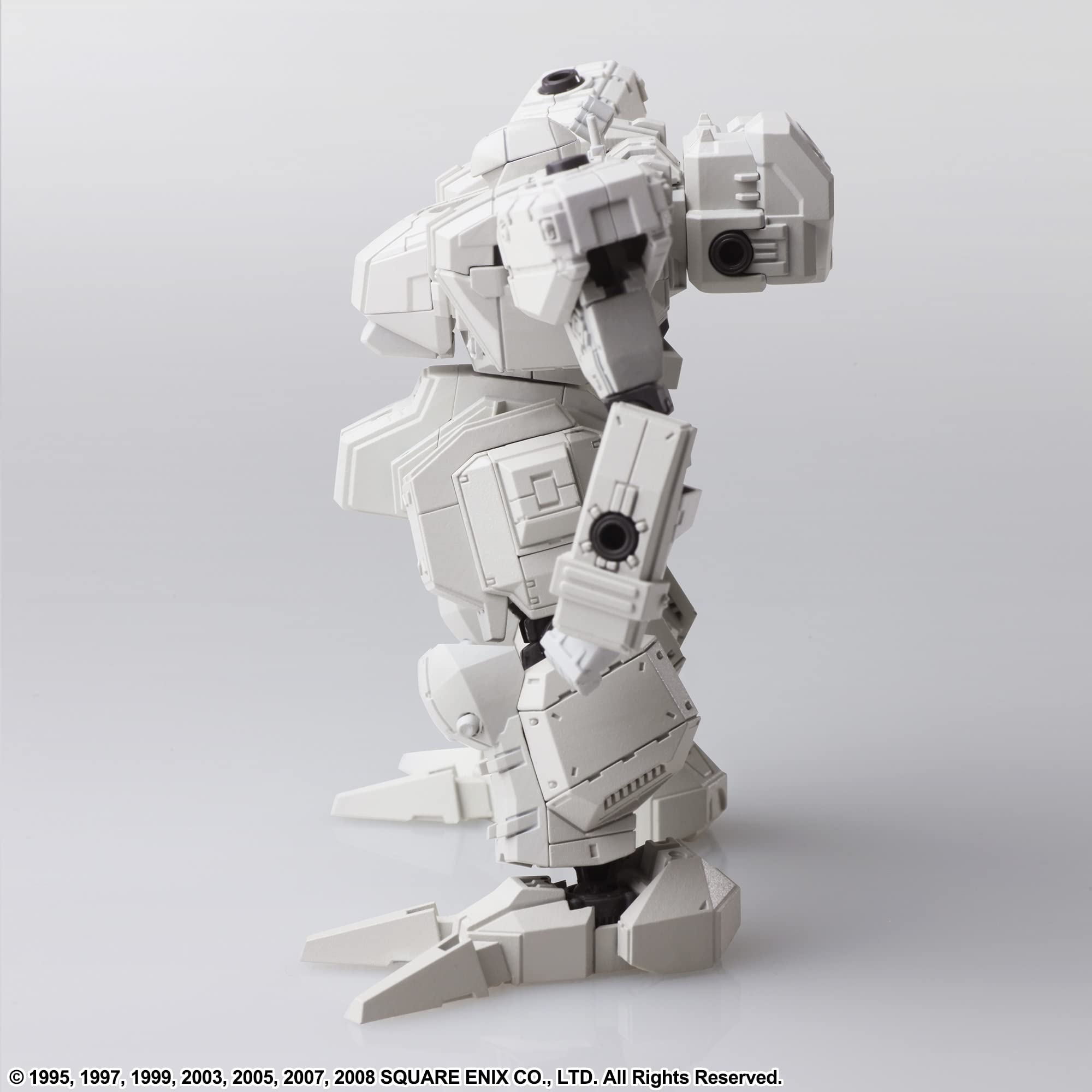 Front Mission Structure Arts 1/72 Scale Plastic Model Kit Series Vol.4 Zenith Dv White Set Of 4- Japan Figure Store - #1 Bring To You The Best Japanese Goods