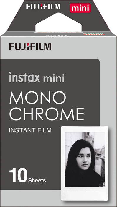 Instax Mini Monochrome Ww1 Appareil photo Cheki 10 feuilles de film