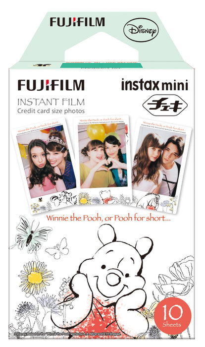 Instax Mini Pooh Ww1 Appareil photo instantané Cheki Film 10 feuilles (Japon) - Winnie l'ourson