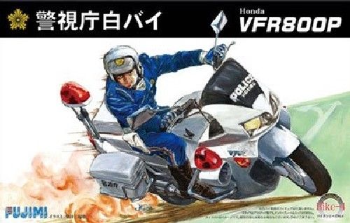 Fujimi 1/12 Bike No.4 Honda Vfr800p Motorcycle Police Plastic Model Kit - Japan Figure