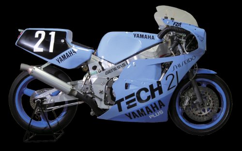 Fujimi 1/12 Bike Yamaha Fzr750 Tech21 Shiseido Racing Team 1985 Model Kit - Japan Figure