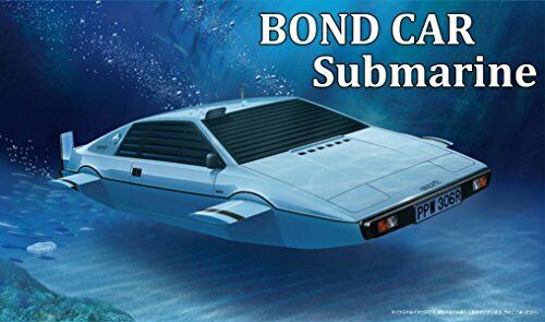 Fujimi 1/24 Scale Bond Car Submarine Plastic Model Kit
