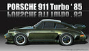 Fujimi 1/24 Scale Porsche 911 Turbo '85 Plastic Model Kit - Japan Figure