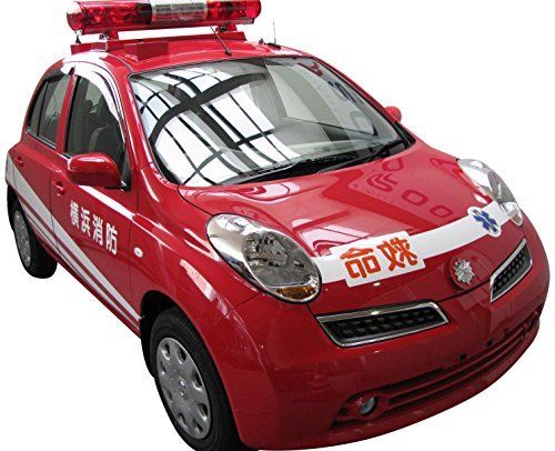Fujimi Id257 Kit de modèle de véhicule de lutte contre les incendies et de sauvetage Nissan March