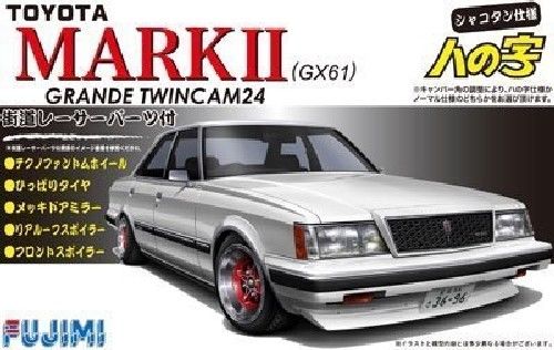 Fujimi Id92 Toyota Gx61 Mark Ii Grande Twincam 24 Plastic Model Kit