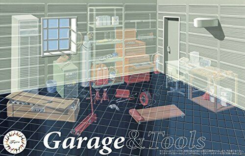 Fujimi Model 1/24 Garage & Tools Series No.1 Garage Plastic Model - Japan Figure
