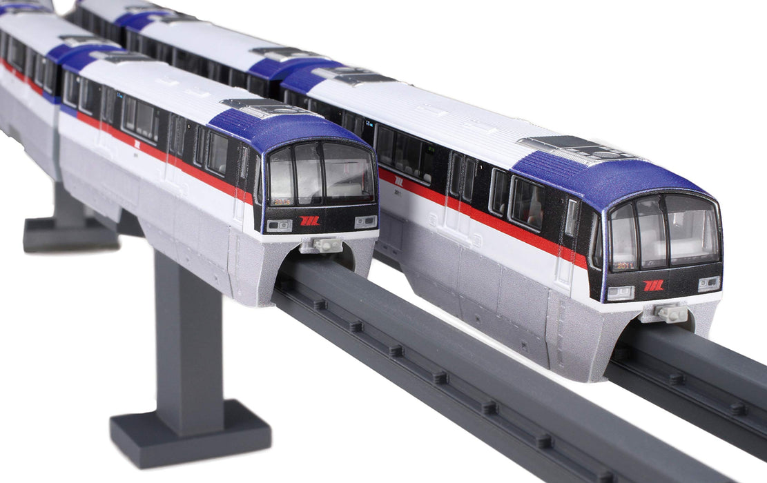 Fujimi Model 1/150 Structure Kit Series No.17 Tokyo Monorail Type 2000 Old Paint 6 Car Train Display Model (Colored) Plastic Model Str17