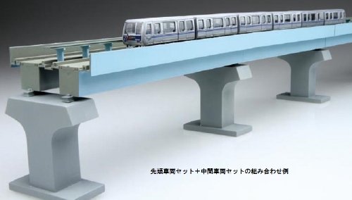 FUJIMI Str5 Yurikamome Type 7200 Top Car With Track 1/150 Scale