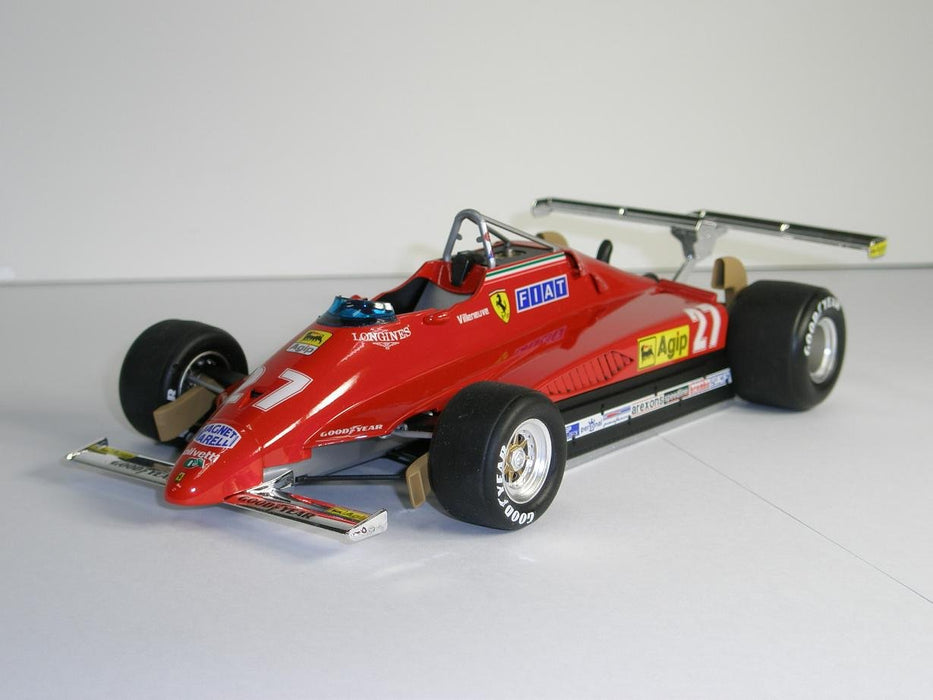 FUJIMI Gp2 090337 F1 Ferrari 126C2 Long Beach Gp 1/20 Scale Kit 090337