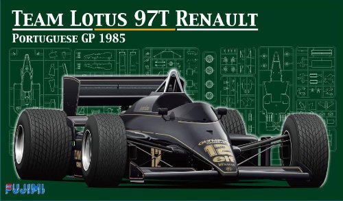 FUJIMI Gp23 090641 F1 Team Lotus 97T Renault Portuguese Gp 1985 1/20 Scale Kit 090641