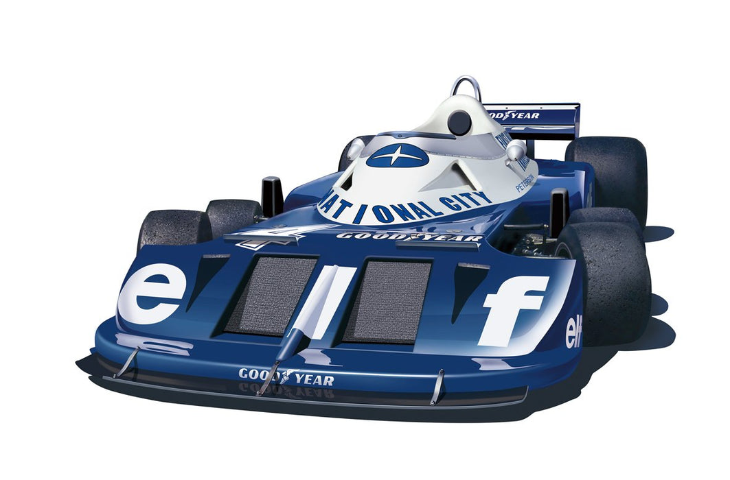 FUJIMI Gp59 F1 Tyrrell P34 1977 Britischer GP, Version mit langen Rädern, Bausatz im Maßstab 1/20