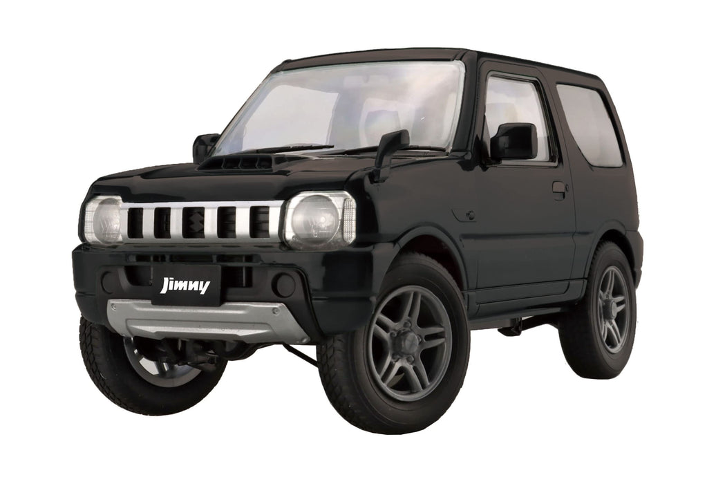 FUJIMI Next Car 1/24 Suzuki Jimny Jb23 Land Venture / Blueish Black Pearl 3 Vorbemaltes Kunststoffmodell