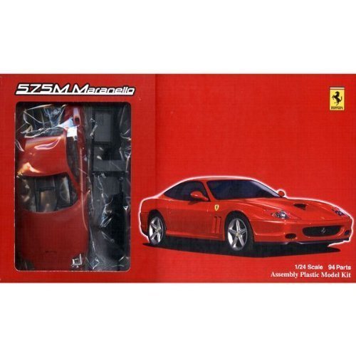 Fujimi Fr-02 Ferrari 575M Maranello With Grade-Up Parts 1/24 Japanese Scale Model