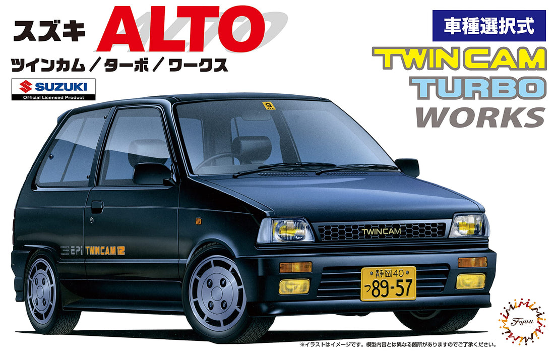 FUJIMI Inch Up 1/24 Suzuki Alto Twincam / Turbo / Works Plastic Model