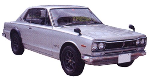 FUJIMI Id-33 Nissan Skyline Gt-R Kpgc10 1971 1/24 Scale Kit 035673