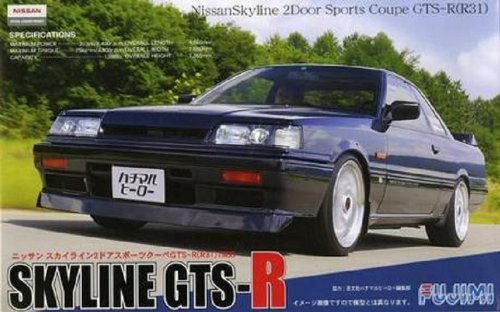 Fujimi Model 1/24 Inch Up Series No.13 Nissan Skyline 2 Door Sports Coupé Gts-R R31 1988