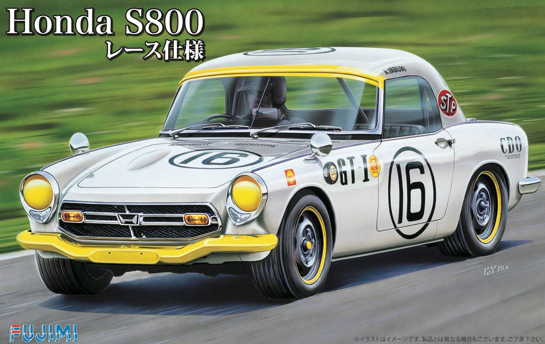 FUJIMI Id-253 Honda S800 Rennversion Bausatz im Maßstab 1/24