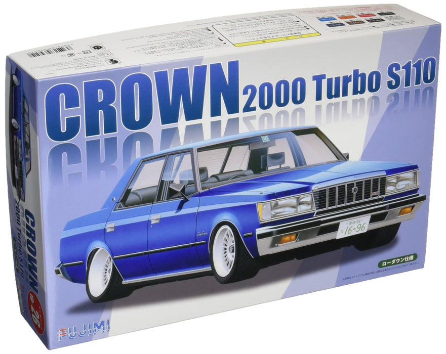 FUJIMI Id-26 Toyota Crown 2000 Turbo S110 Kit échelle 1/24