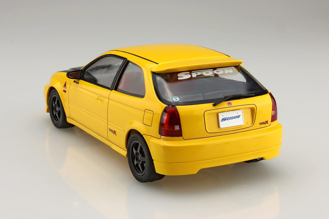 Fujimi Inch Up 1/24 Nr. 280 Spoon Civic Type R Ek9 Japanischer Automodellbausatz