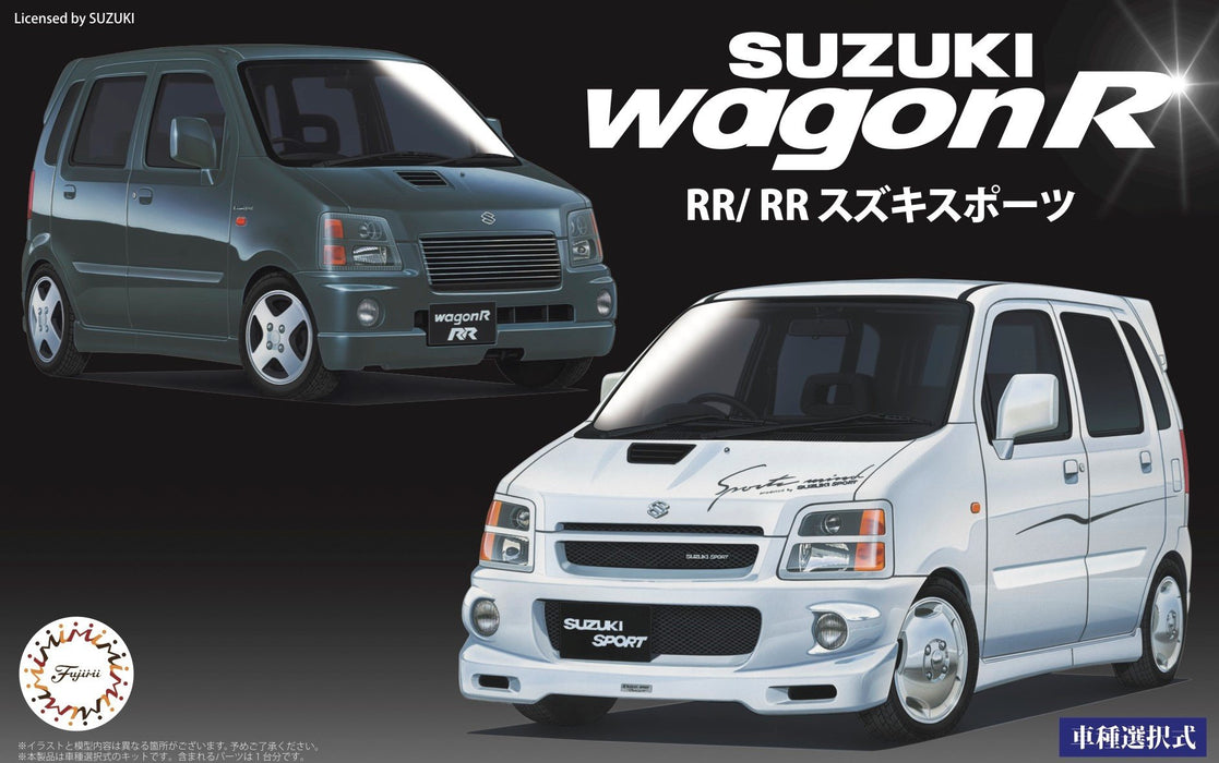 FUJIMI Id-45 Suzuki Wagon R Rr / Rr Suzuki Sports 1/24 Scale Kit