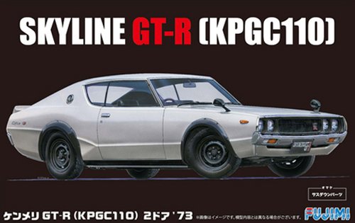FUJIMI Inch Up 1/24 Nissan Skyline Gt-R Kpgc110 2 Door 1973 Plastic Model
