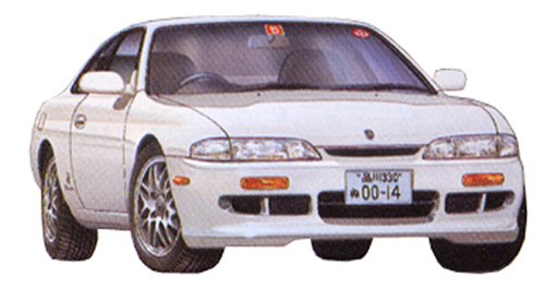 FUJIMI Inch Up 1/24 Nissan Silvia Q'S '93 S14 Early Model Plastic Model