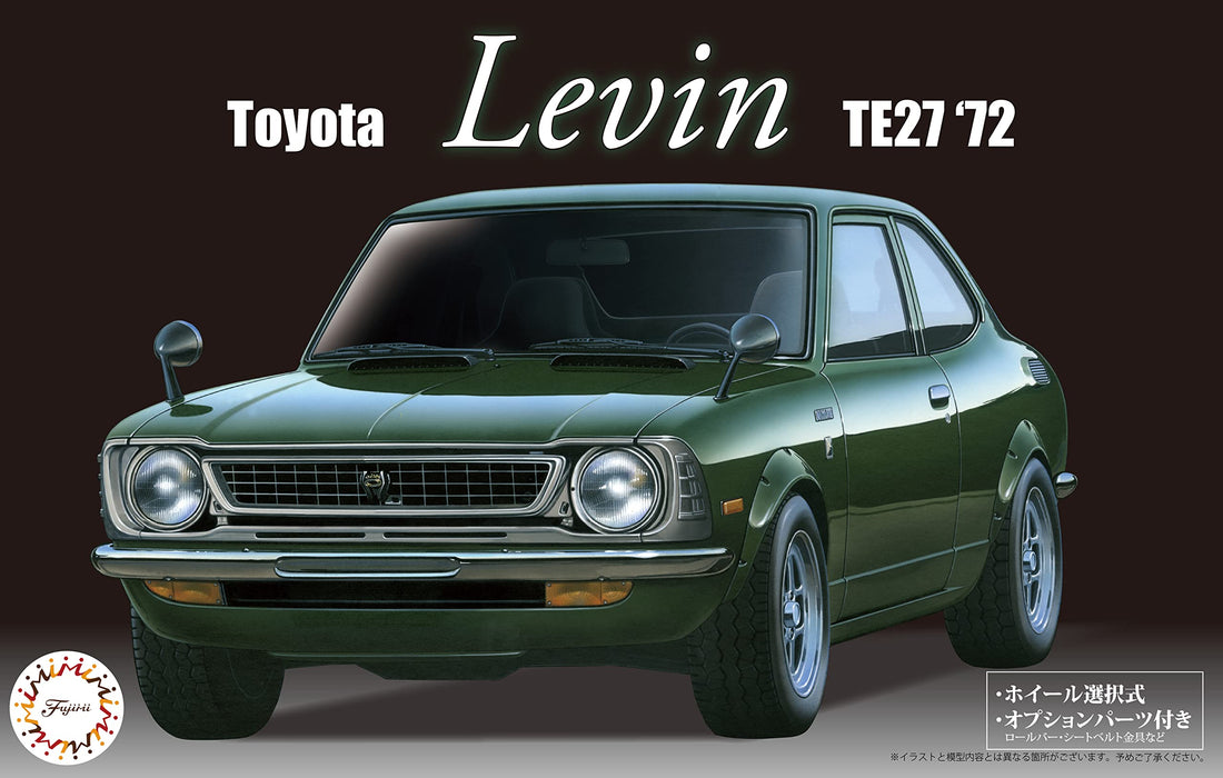 FUJIMI Inch Up 1/24 No.53 Toyota Levin Te27 '72 Plastic Model