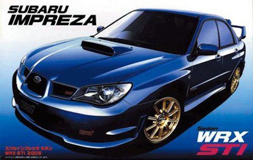 FUJIMI Id-83 Subaru Impreza Wrx Sti 2005 Bausatz im Maßstab 1/24