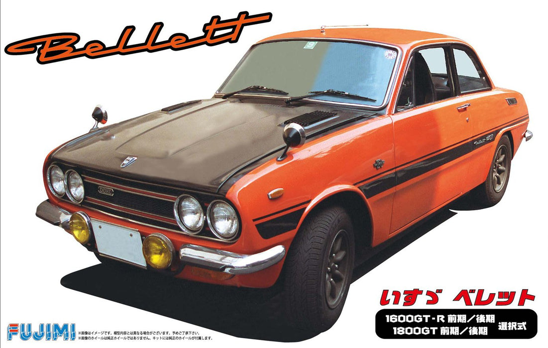 FUJIMI Id-86 Isuzu Bellett 1600Gt-R oder 1800Gt Cabrio-Bausatz im Maßstab 1/24