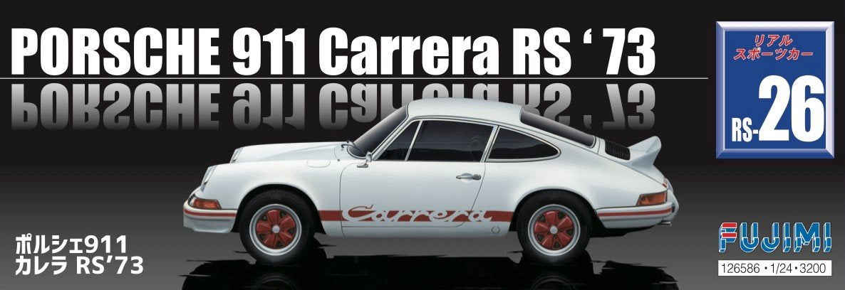 Fujimi Model 1/24 Real Sports Car Series No.26 Porsche 911 Carrera Rs'73 Plastic Model Rs26