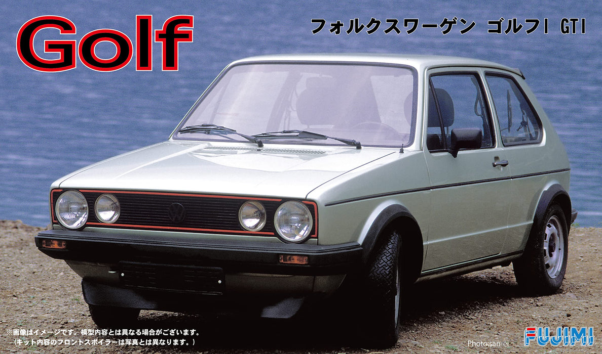 FUJIMI - Real Sports Car 1/24 Volkswagen Golf I Gti Plastic Model