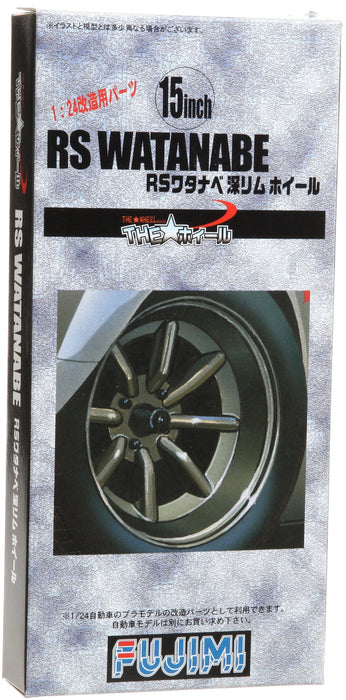 Fujimi Model 1/24 The Wheel Series Tw32 15Inch Rs Watanabe Deep Rim Plastic Model Parts