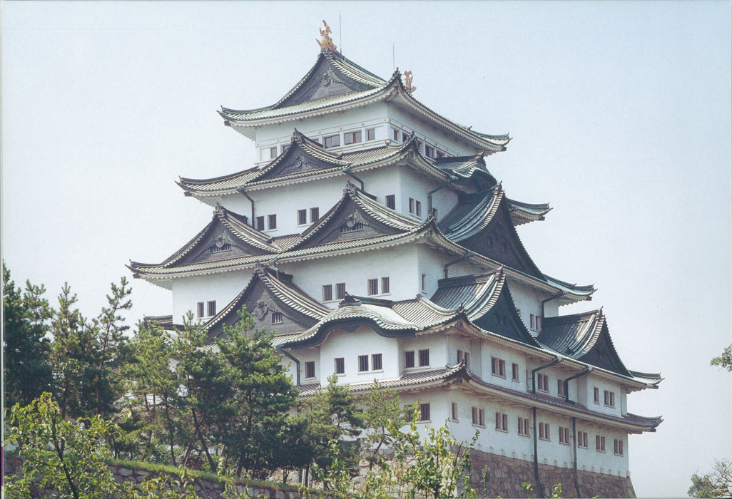 FUJIMI Tatemono-15 Nagoya Castle Bausatz im Maßstab 1:300