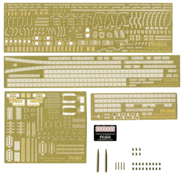 FUJIMI Fune Next 1/350 Ijn Destroyer Shimakaze Édition Spéciale W/Photo Gravé Pièces Modèle En Plastique