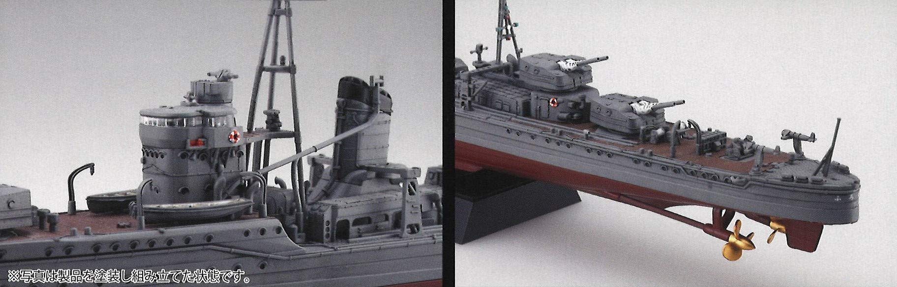 Fujimi Model 1/350 Ship Next Series No.4 Japanese Navy Kagerou Destroyer Kagero Farbcodiertes Kunststoffmodell 350 Ship Nx-4