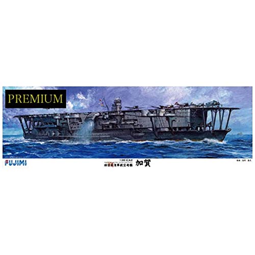 Fujimi 1/350 Ijn Aircraft Carrier Kaga Japanese Plastic Model Kits Fig