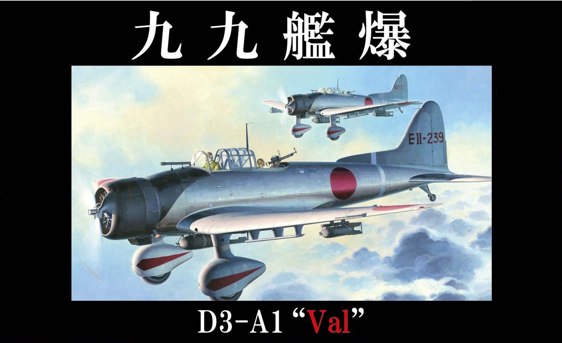 FUJIMI 311111 Jb-02 Aichi D3A1 Val Navy Type 99 Carrier Bomber Modèle 11 1/48