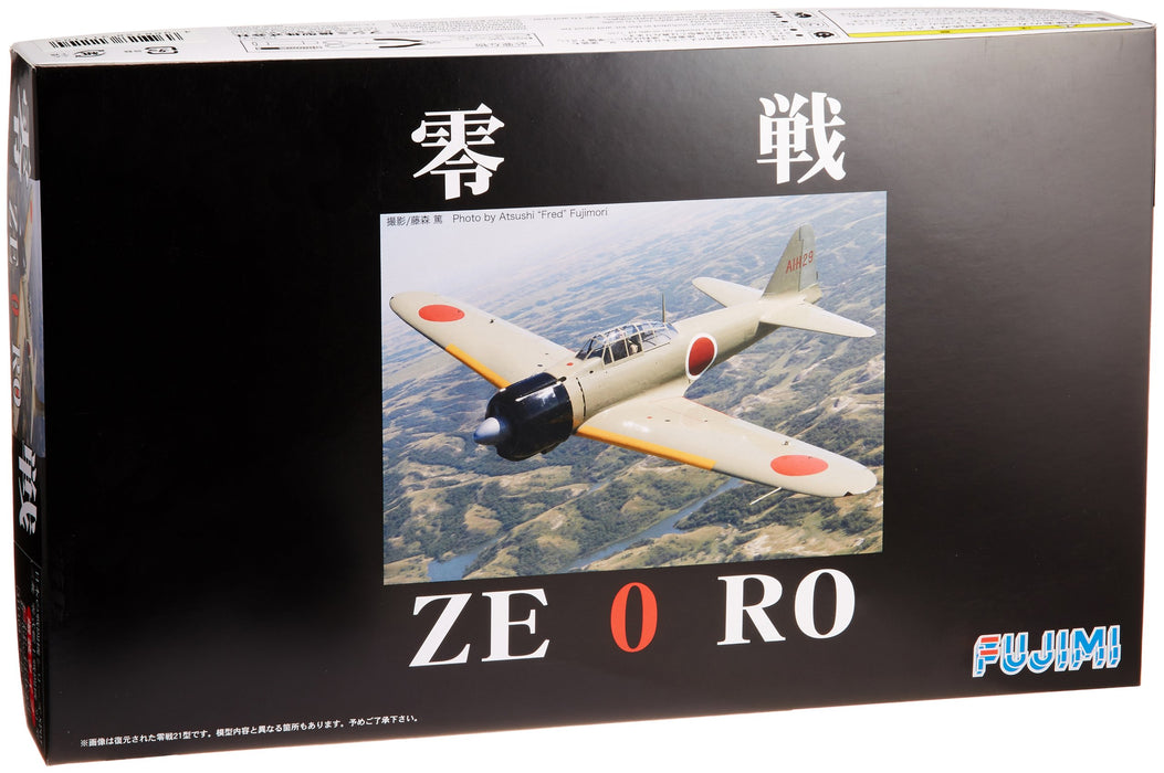 FUJIMI - 311104 Jbsp1 Mitsubishi Zero Fighter Modèle 21 Kit échelle 1/48
