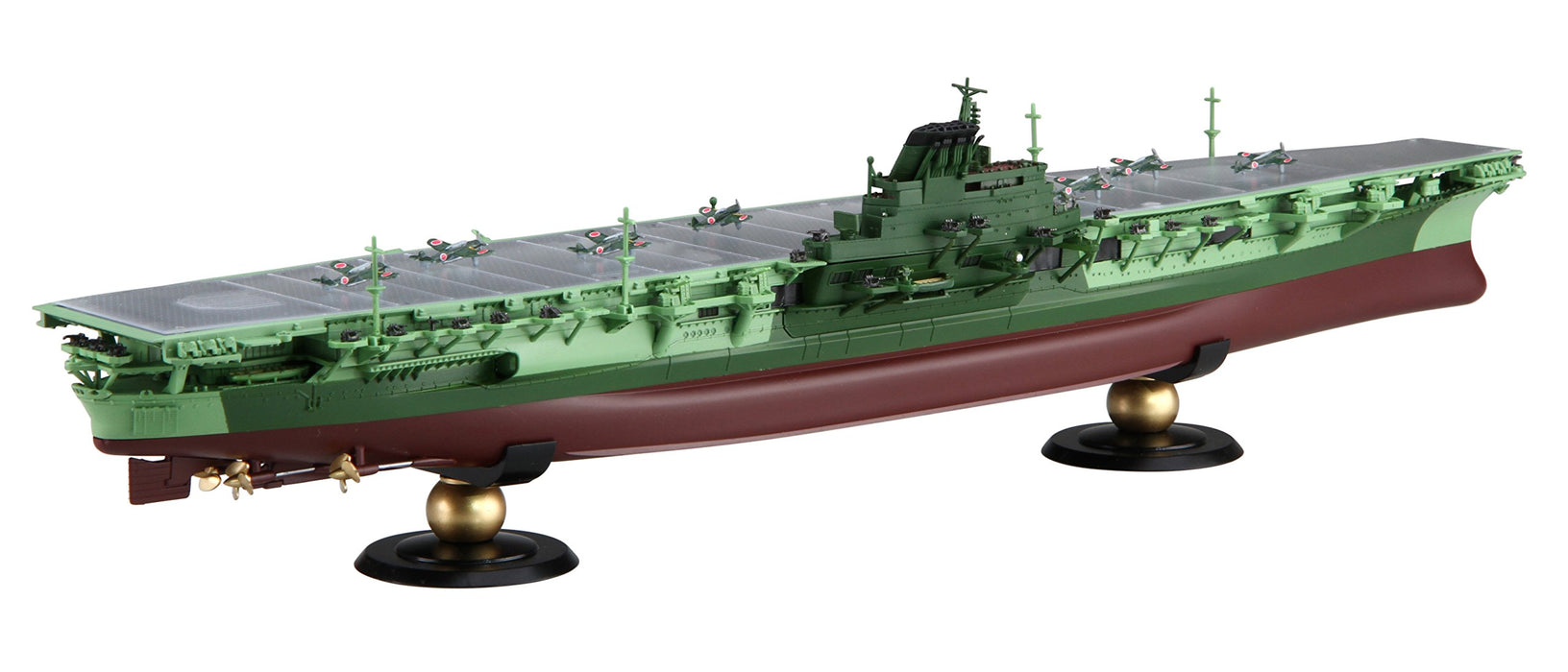 Modèle Fujimi 1/700 Ship Next Series No.10Ex-1 Porte-avions de la marine japonaise Shinano (Version transparente) Modèle de navire en plastique à code couleur Nx10Ex-1
