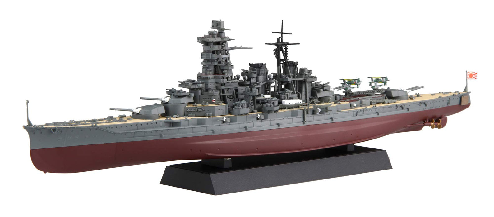 Fujimi Model 1/700 Ship Next Series No.7 Japanese Navy Battleship Kongo Farbcodiertes Plastikmodellschiff Nx7