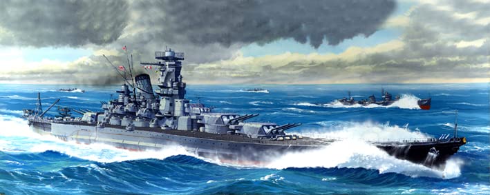 Fujimi Ijn Battleship Musashi 1944 Sho Ichigo Operation 1/700 Japanese Military Models