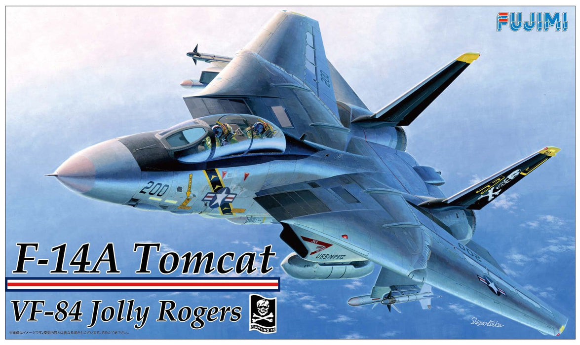 FUJIMI F61 F14-A Tomcat Jolly Rogers 1/72 Bausatz