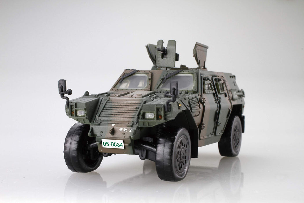 FUJIMI 72M-18 Jgsdf Light Armored Vehicle Commander / Machine Gun 2 Set 1/72 Scale Kit