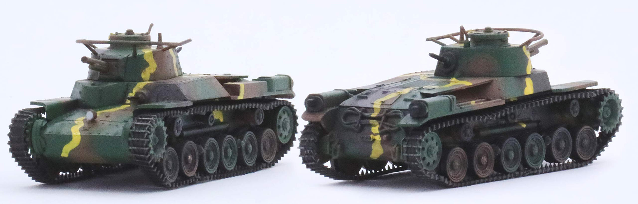 FUJIMI Swa-31 Ex-1 Type 97 Medium Tank Chi-Ha 2Pcs Special Version W/Infantry1/76 Scale Kit